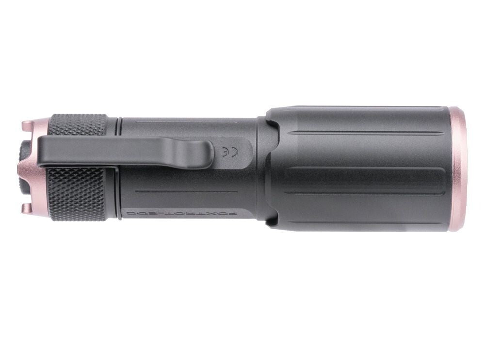 Rechargeable LED Flashlight 1350 Lumens for Personal Safety - Rose Edition