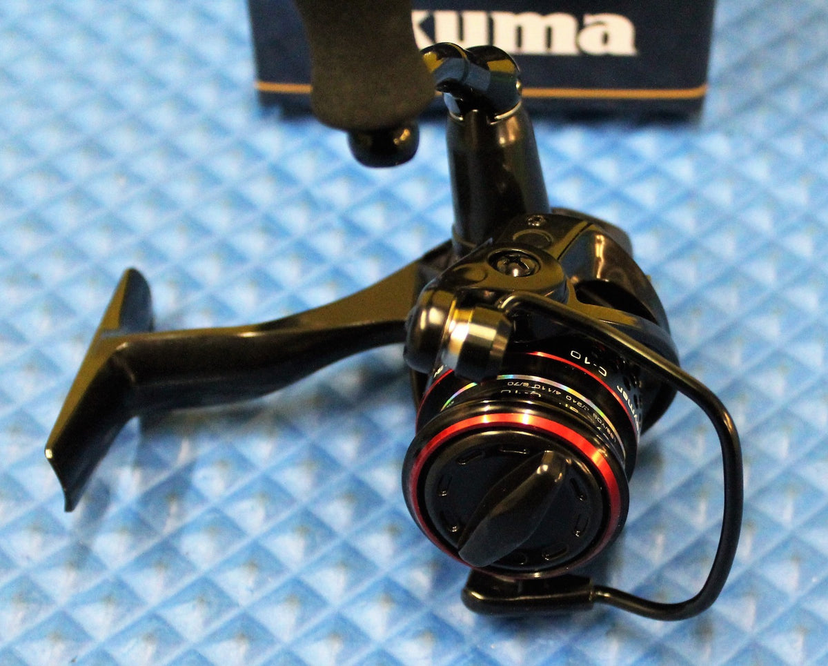 Lightweight Spinning Reel for Freshwater & Saltwater Fishing - Multiple Sizes