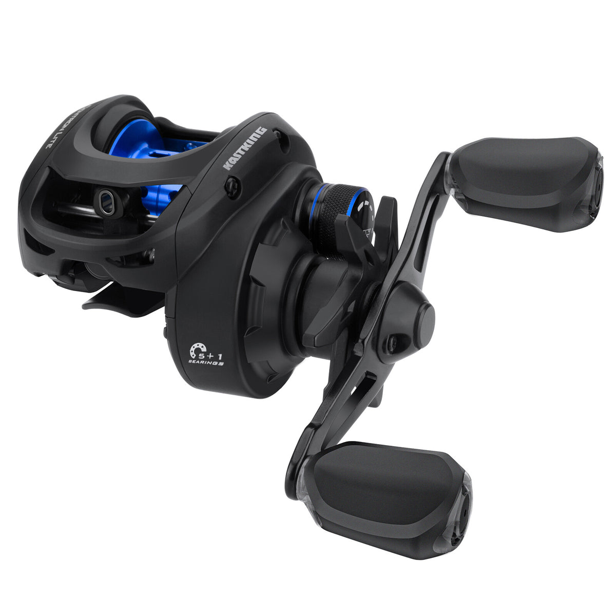 Baitcasting Reel with 5+1 Ball Bearings High Speed Fishing Reel