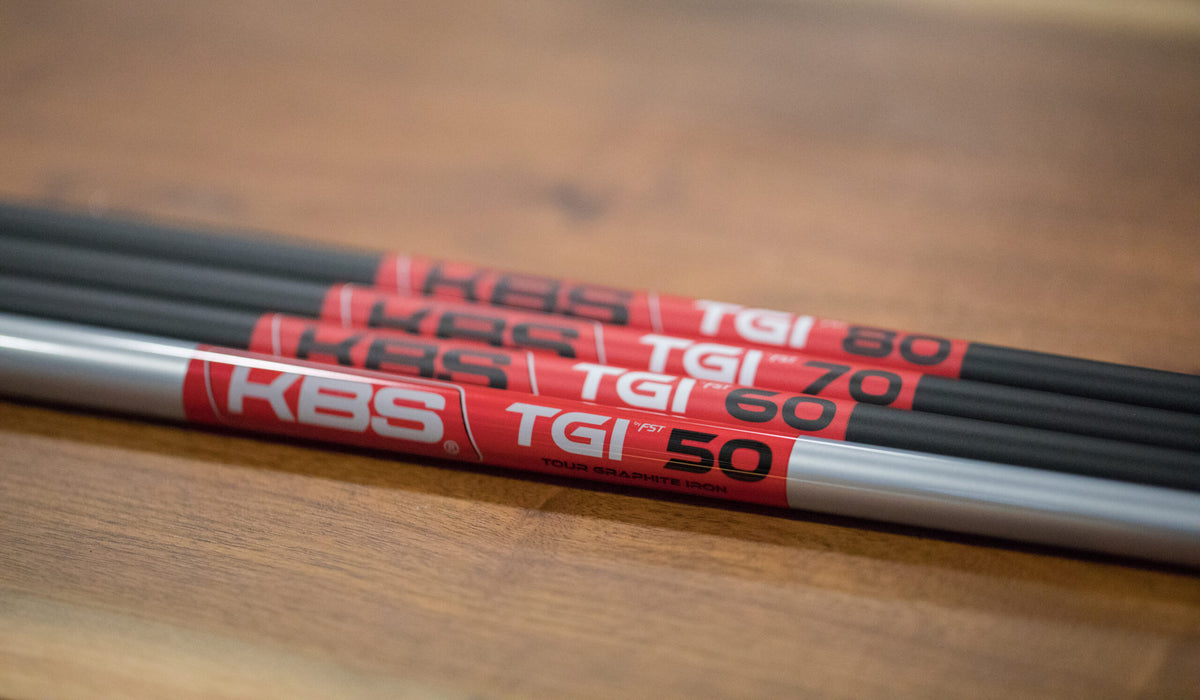 Golf Iron Shaft Set Graphite TGI Tour .370 Parallel Tip Choose Flex & Weight