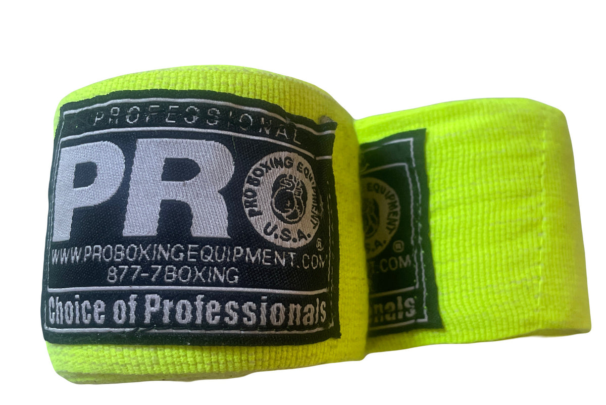 Pro Boxing Hand Wraps 180 Inches Mexican Style Pink High Quality Wrist Support