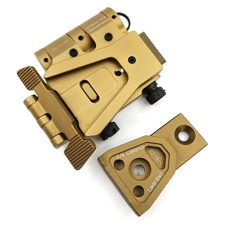 Tactical Flip-to-Side Optics Mount for Red Dot & G33 Magnifier, Universal