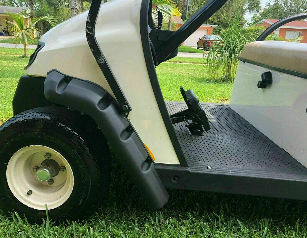 4PCS Golf Cart Fender Flares Front Rear with Steel Hardware for EZGO TXT 1994-2013