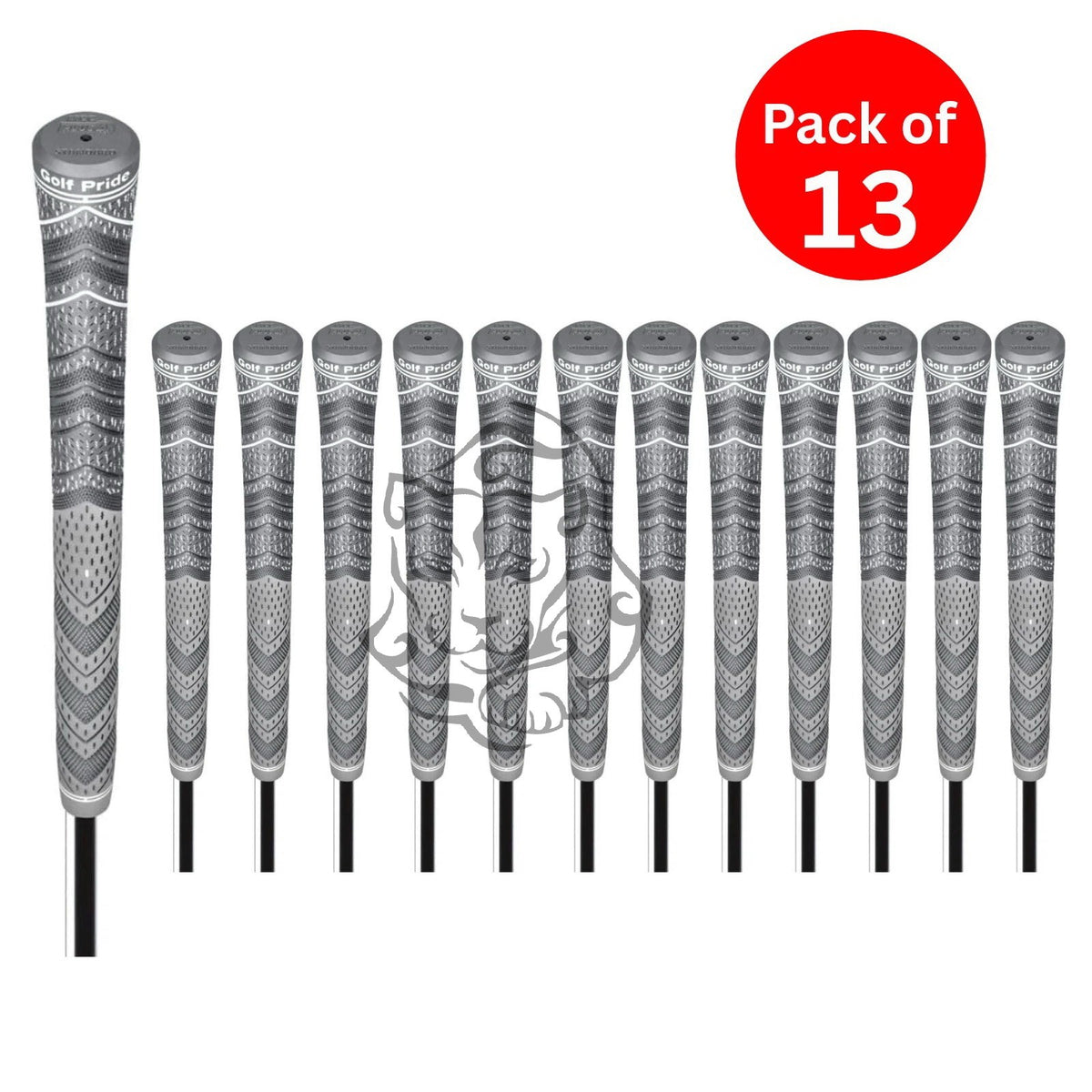 13-Pack Golf Club Grips MCC Plus4 Standard Size Carbon Yarn Non-Slip Durable