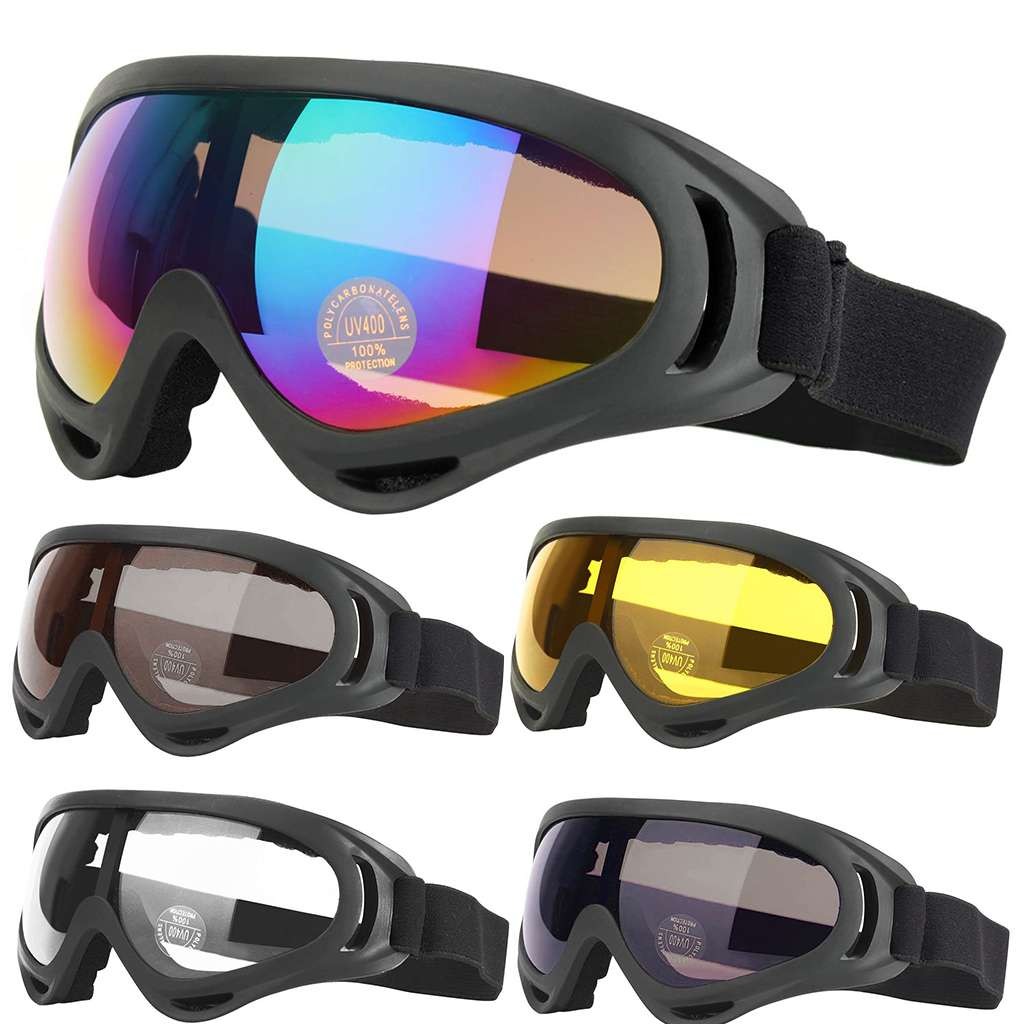 Winter Ski Goggles Anti-Fog UV Snowboard Snowmobile Motorcycle Unisex