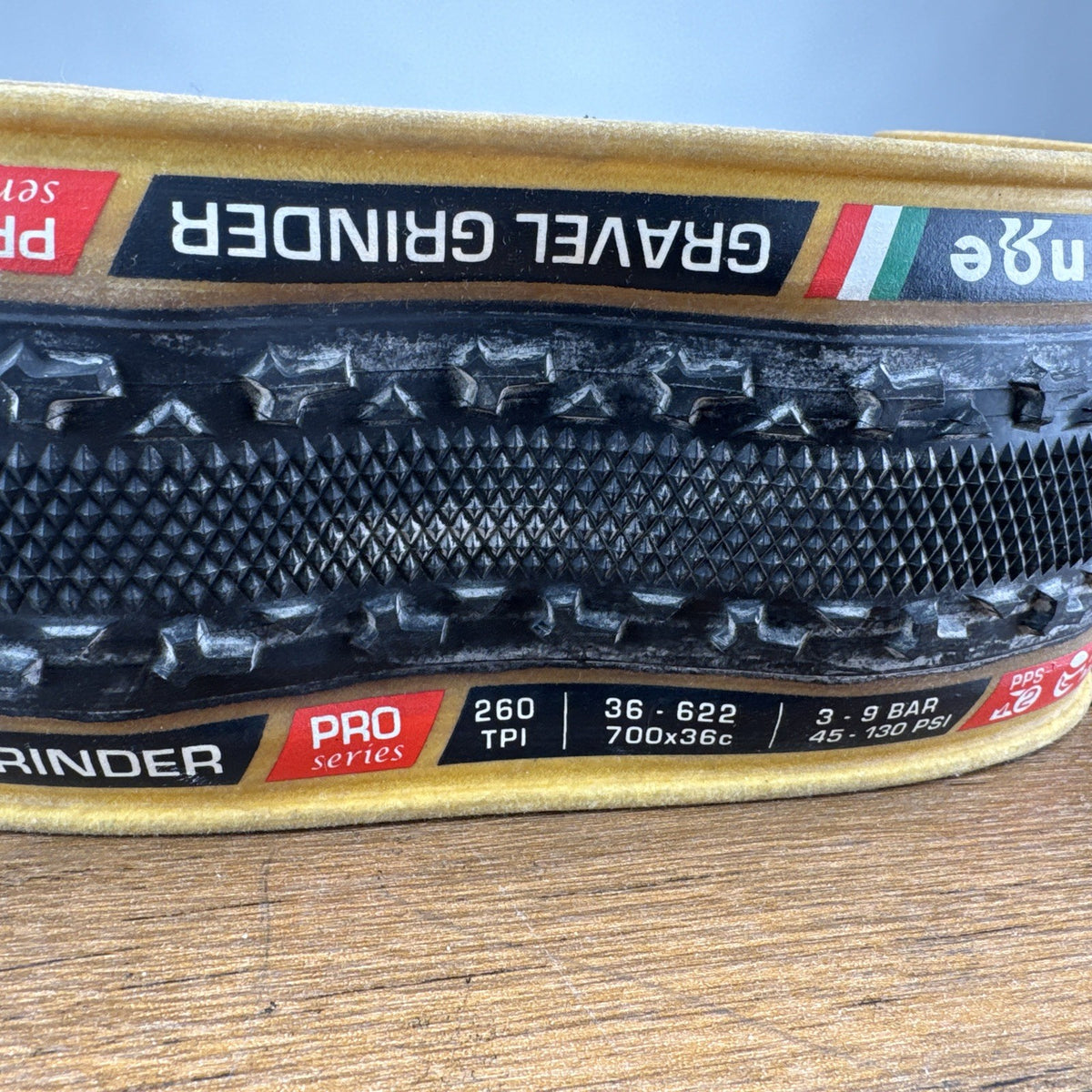 Challenge Gravel Grinder 700x36c Cyclocross Clincher Tire - Handmade, New