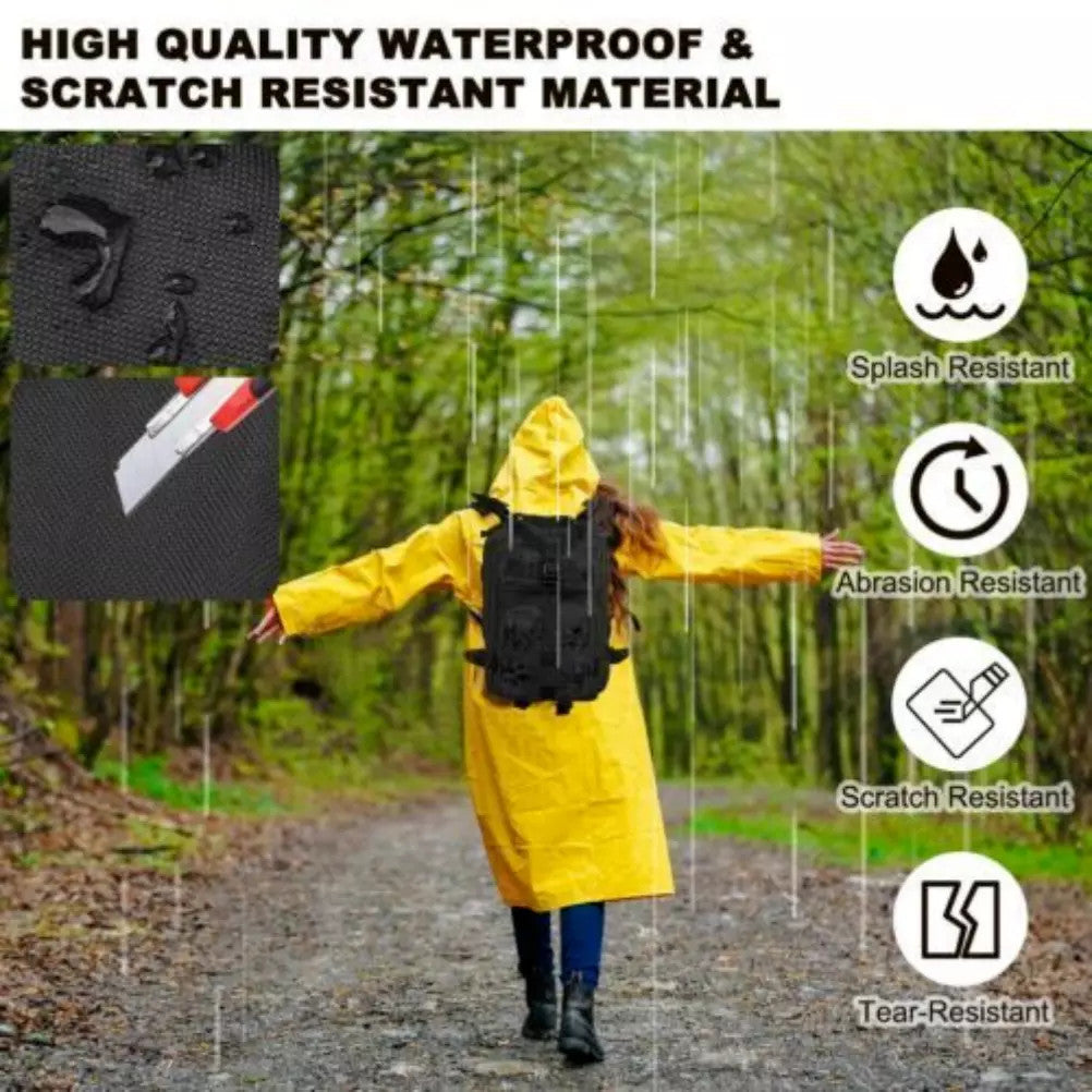 30L Military Tactical Backpack Waterproof Molle Rucksack for Camping Hiking Travel