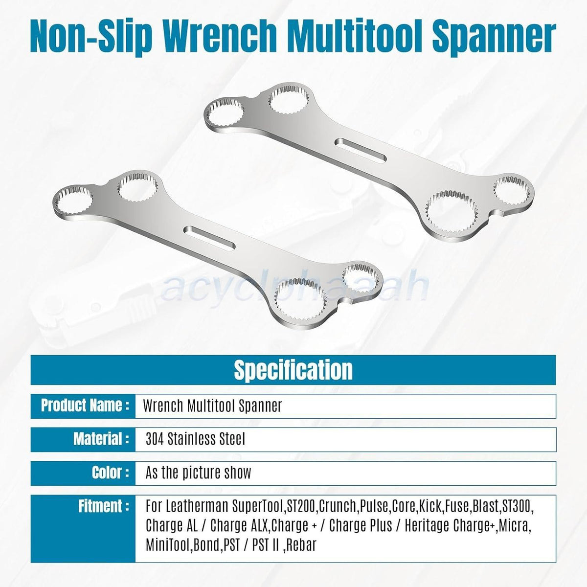 2PCS Multitool Wrenches for Leatherman Disassembly & Maintenance