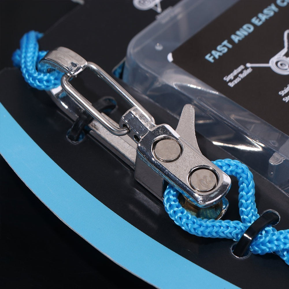 Rope Rollers 6 Pack with Paracord Tensioner & Locking Buckle - Cord & Rope Tighteners