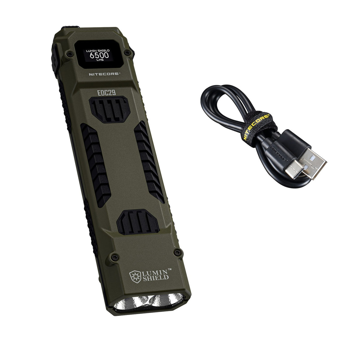 Rechargeable LED Flashlight 6500 Lumens Waterproof Portable Torch