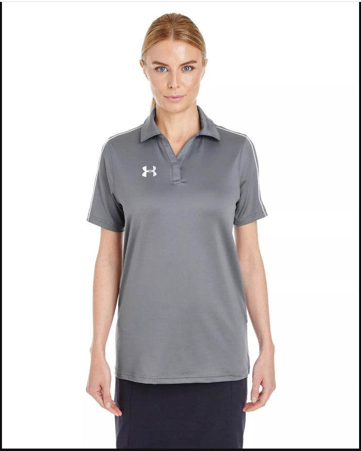 Women's Tech Polo Shirt - Loose Fit Athletic Moisture-Wicking Performance