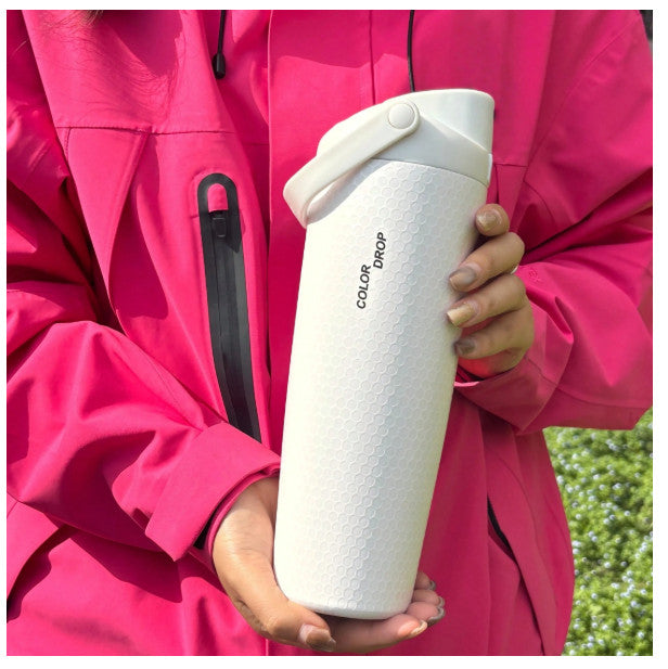 30oz Insulated Golf Water Bottle with Leak-Proof Lid - Sporty Hydration Gift