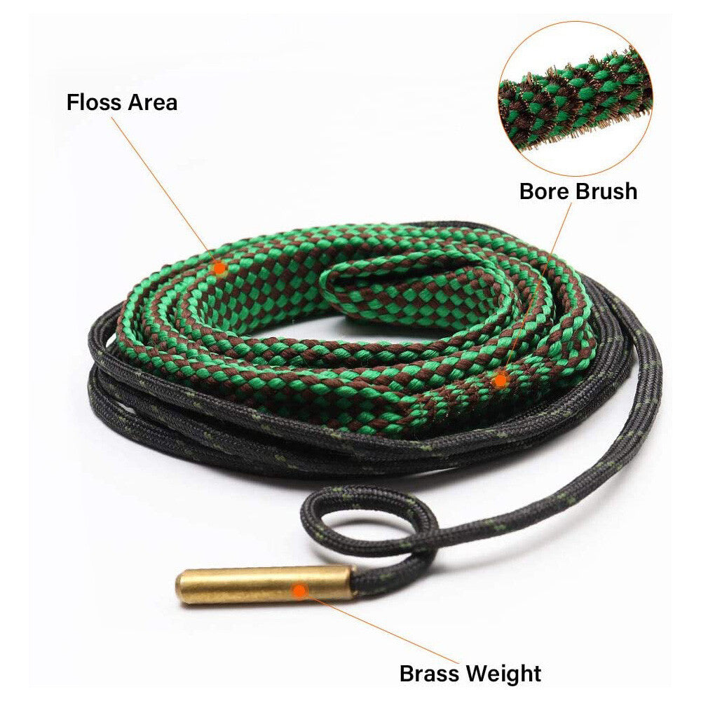 Bore Rope Gun Barrel Cleaning Snake for .22, .223 & 5.56mm Rifles and Handguns