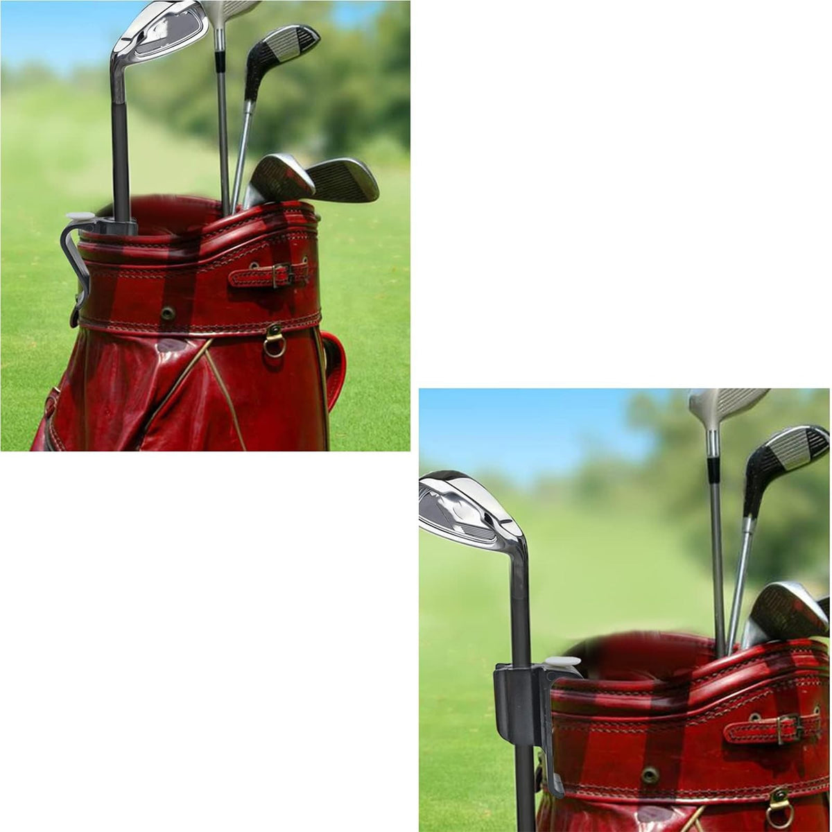 Golf Club Organizer Clip 4 Pack - Putter Holder & Ball Marker for Men Women