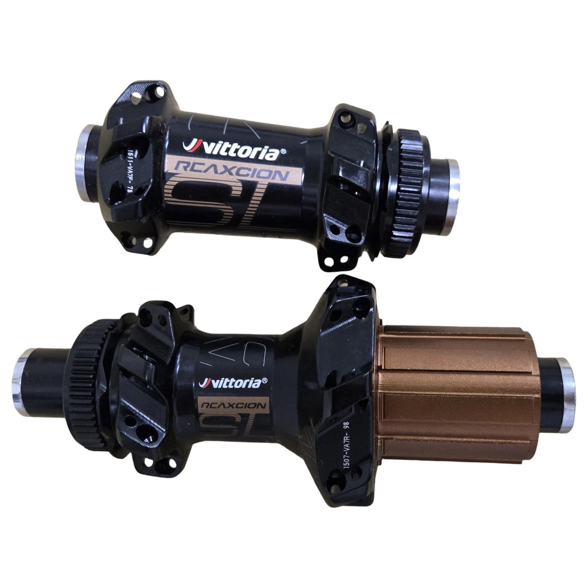 Vittoria Reaxcion SL MTB Hub Set 12mm 142mm Rear & 15mm 100mm Front Shimano Freehub