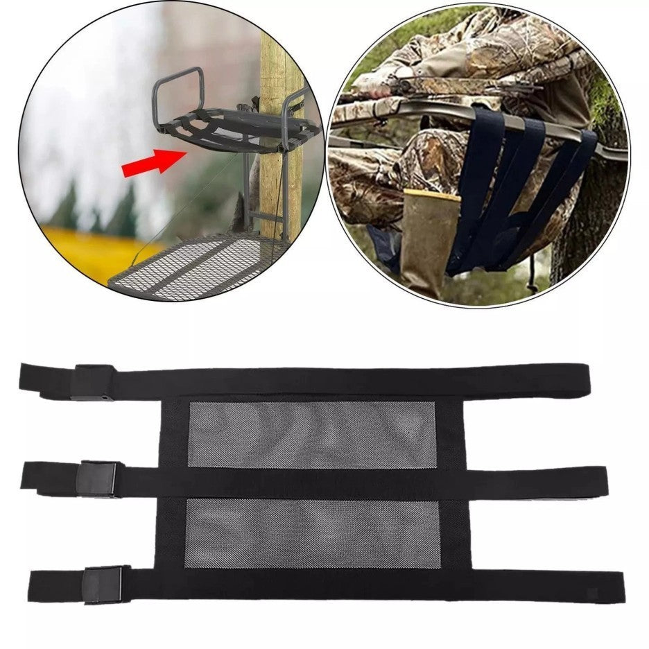 Universal Tree Stand Seat Replacement - Adjustable Outdoor Ladder Stand Seat