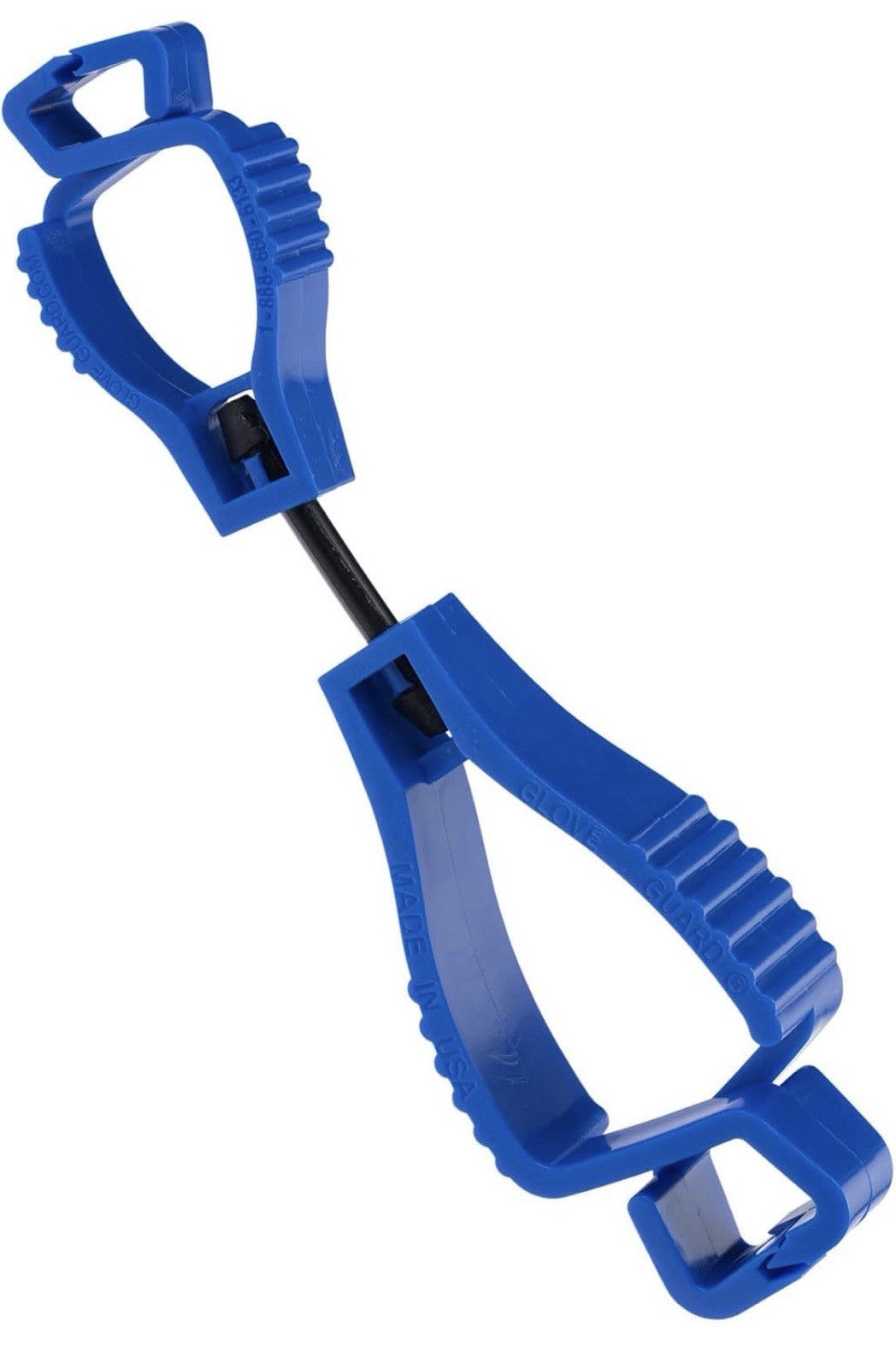 Blue Glove Clips for Work Gloves - Portable Belt Holders (Set of 5)