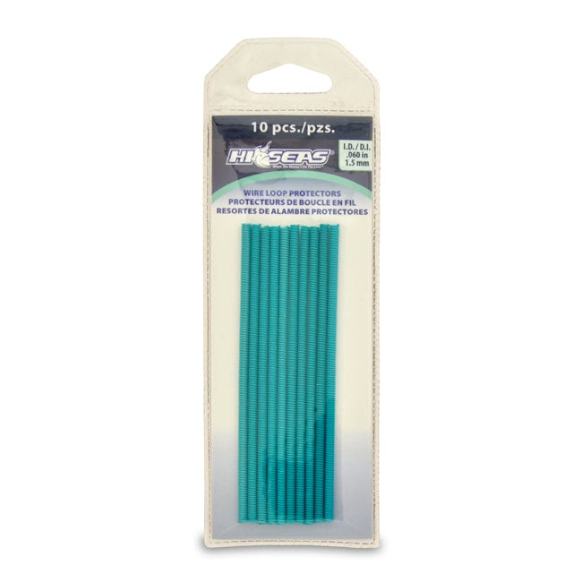Spring Wire Loop Protectors for Fishing Leaders - Corrosion-Resistant Steel