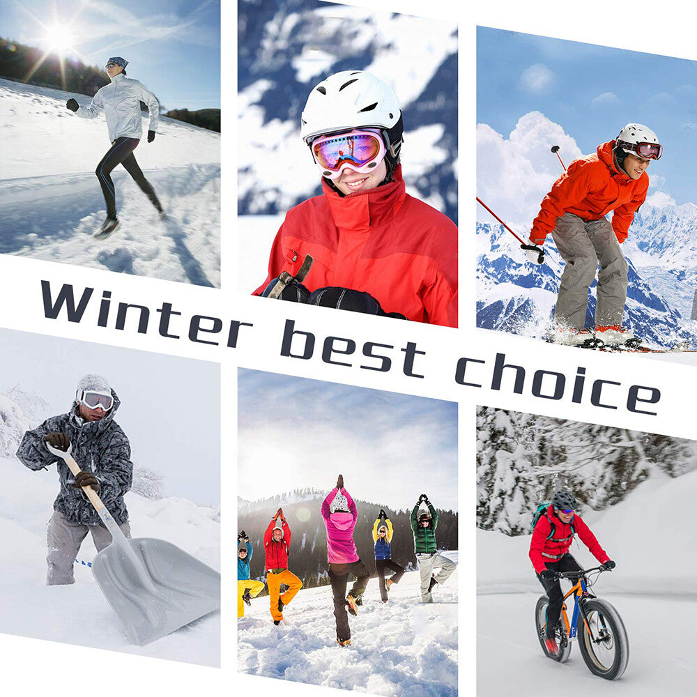 Winter Ear Warmer Headbands for Men Women Kids - Fleece Ski & Outdoor Gear