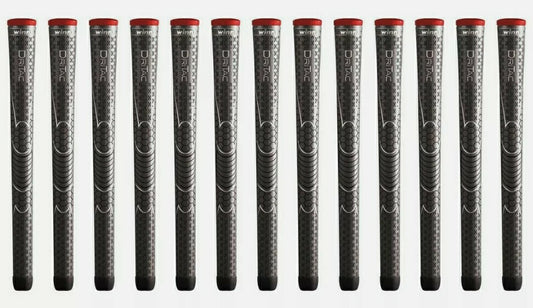 Golf Club Grips 13 Pieces Winn Dri-Tac Dark Gray Non-Slip Weatherproof