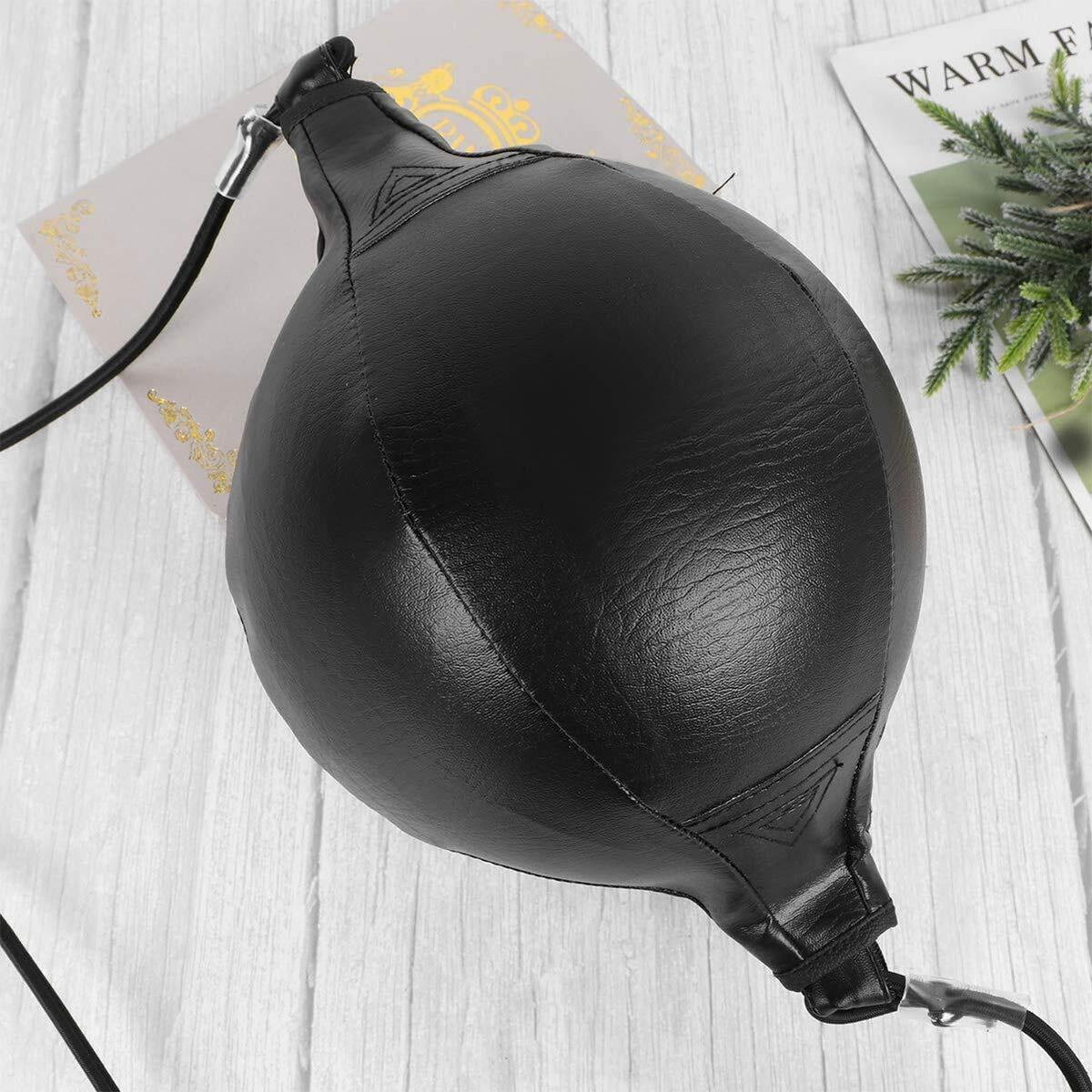 Double End Punching Ball with Speed Bag and Adjustable Headband for Boxing Training