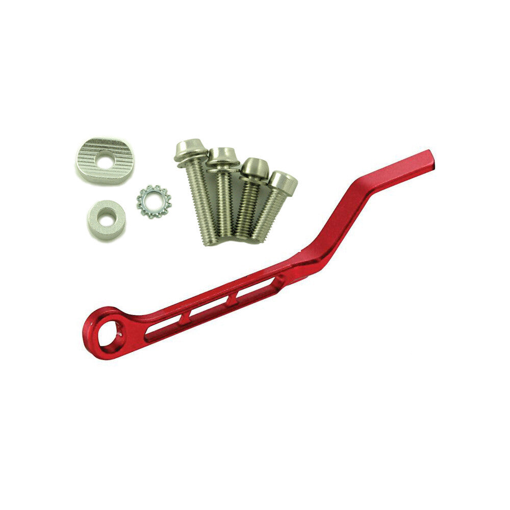 Lightweight Bicycle Chain Drop Catcher - Red Cycling Accessory