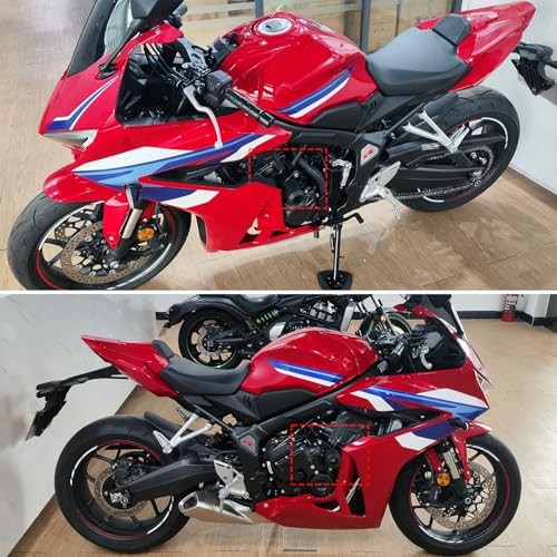 Motorcycle Frame Sliders for Honda CB650R CBR650R 2024-2026 Aluminum Fairing Protectors