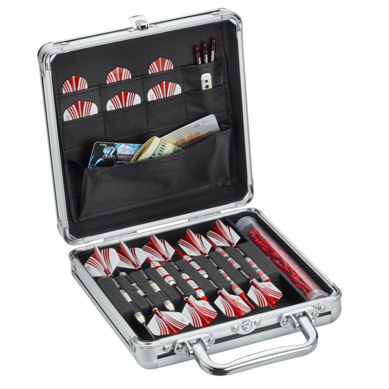 Casemaster Ternion Nine-Dart Aluminum Dart Case - Holds 9 Darts