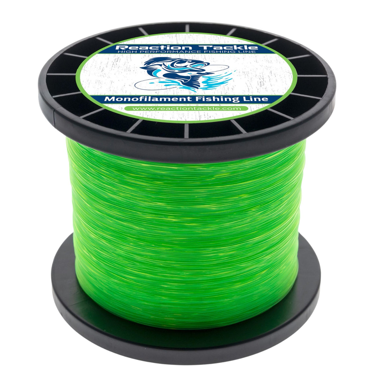 High-Strength Monofilament Fishing Line Bulk Spool - Abrasion-Resistant, Low Memory, UV Reactive Colors