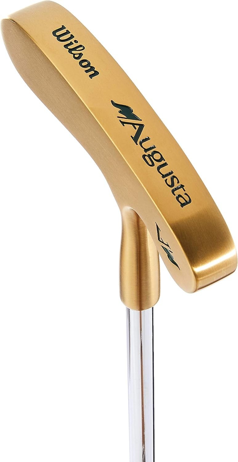 Men's Golf Putter - Augusta 35-Inch Right Handed Brass Head Finish