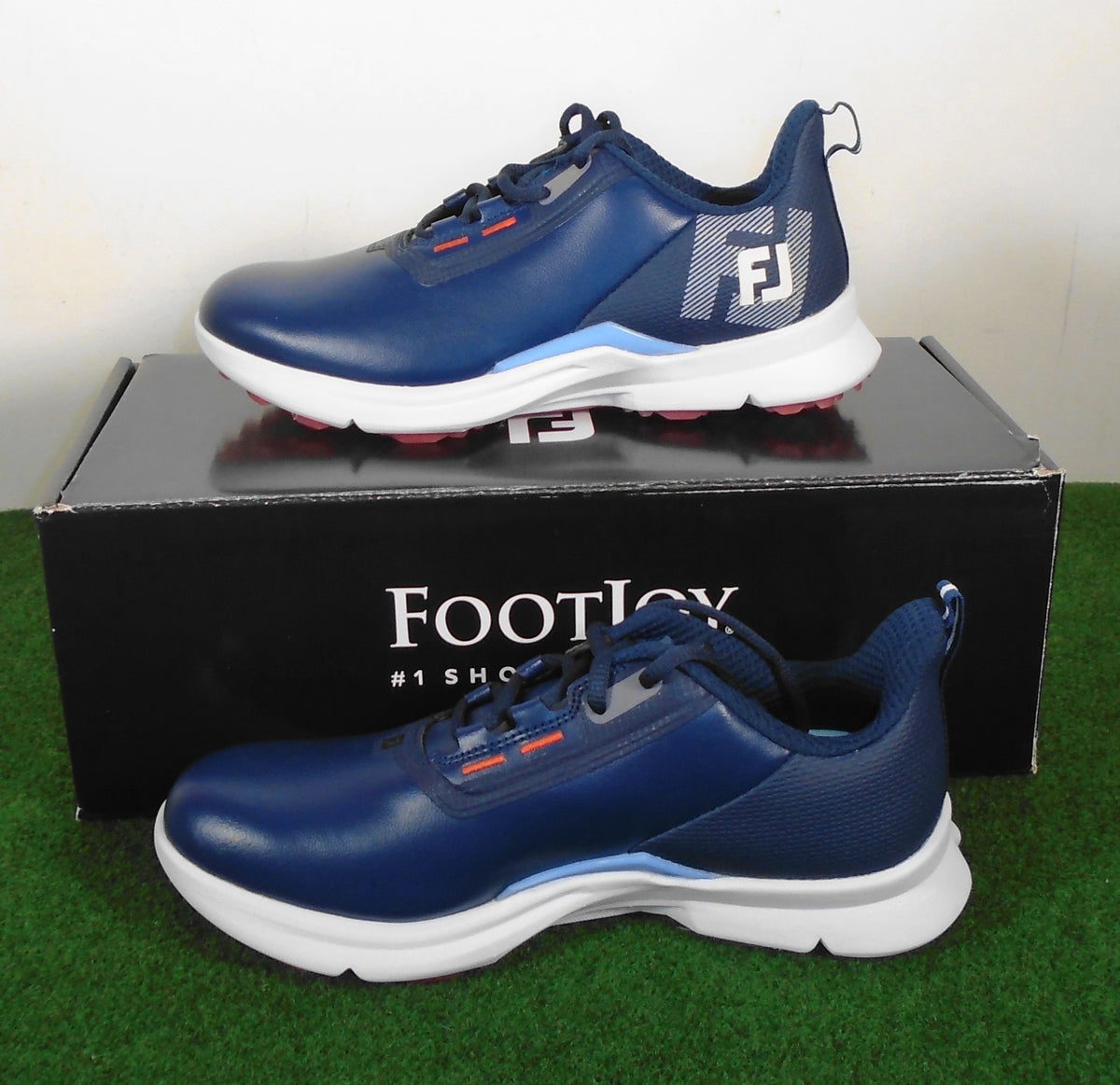 FootJoy Women's Golf Shoes Navy Size 7 Medium Durable Waterproof