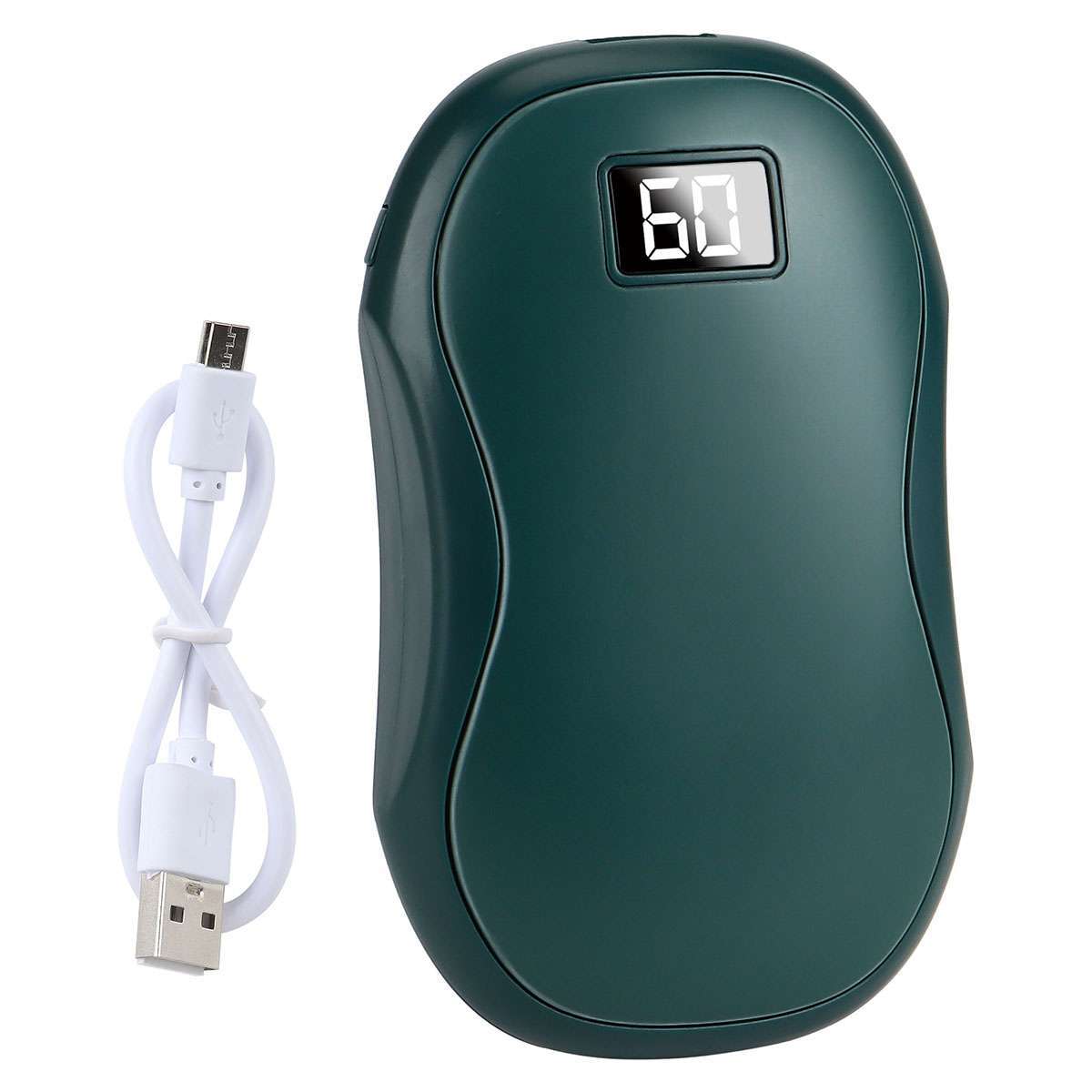 Rechargeable Hand Warmer Power Bank 5000mAh Portable USB Heater Winter Gift