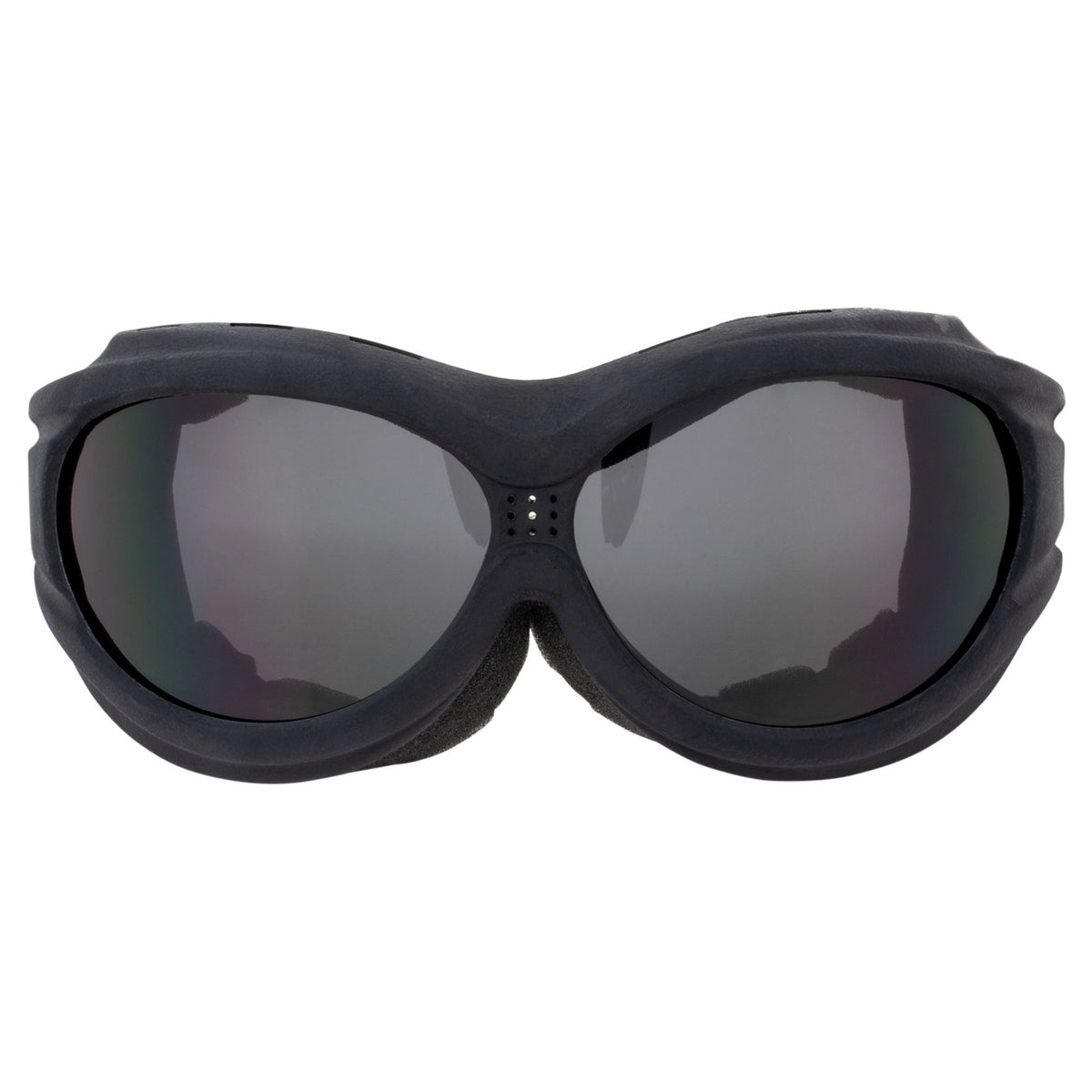 Motorcycle ATV Goggles Over Glasses Fit Anti-Fog Smoke & Yellow Lenses