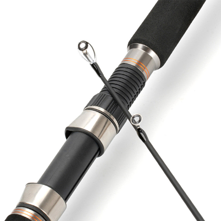 Heavy Saltwater Jigging Spinning & Casting Fishing Rod 7' 10-25lb Carbon
