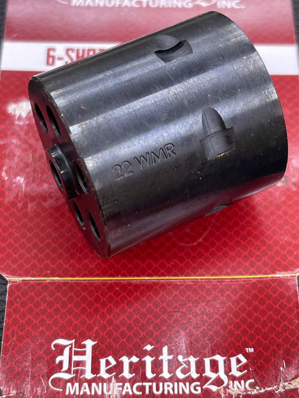 Heritage Rough Rider .22 WMR 6-Shot Revolver Cylinder - Compatible with 4-3/4" & 6" Barrels