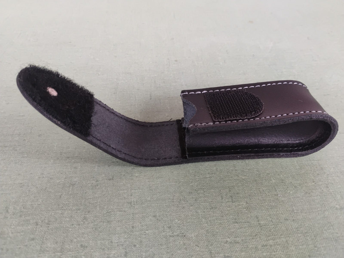 Victorinox Swiss Army Leather Knife Belt Pouch 94mm x 41mm Black