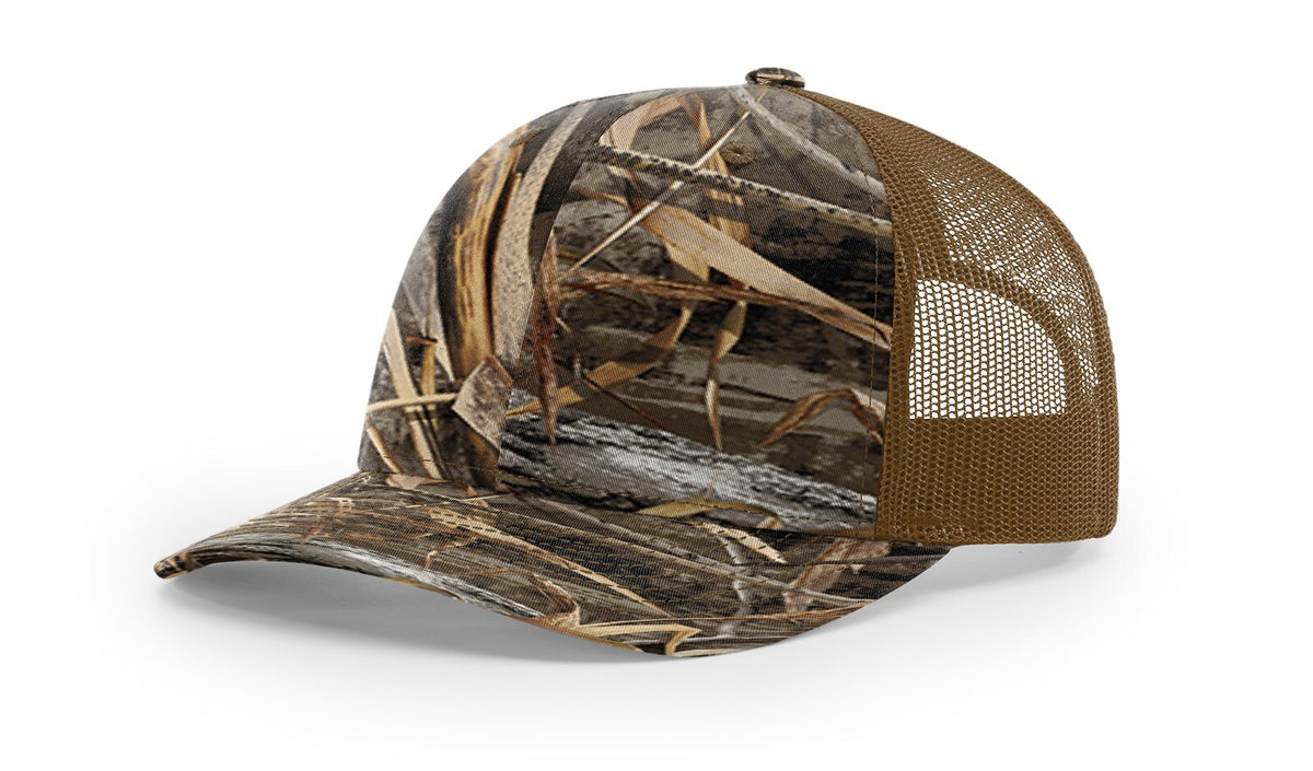 Richardson Camo Trucker Hat Adjustable Snapback Cap Multiple Colors