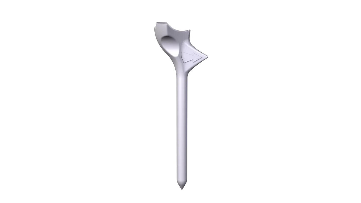 Golf Tees 8 Pack 3 1/4 Inch Durable Plastic Zero Friction Golf Tees