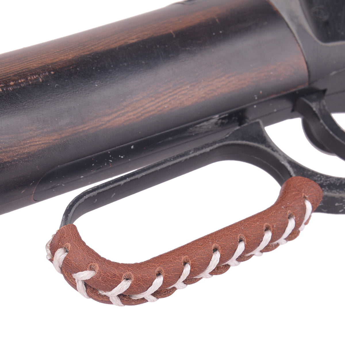 Leather Gun Lever Wrap Protector for Shotgun and Rifle - Full Grain Cowhide
