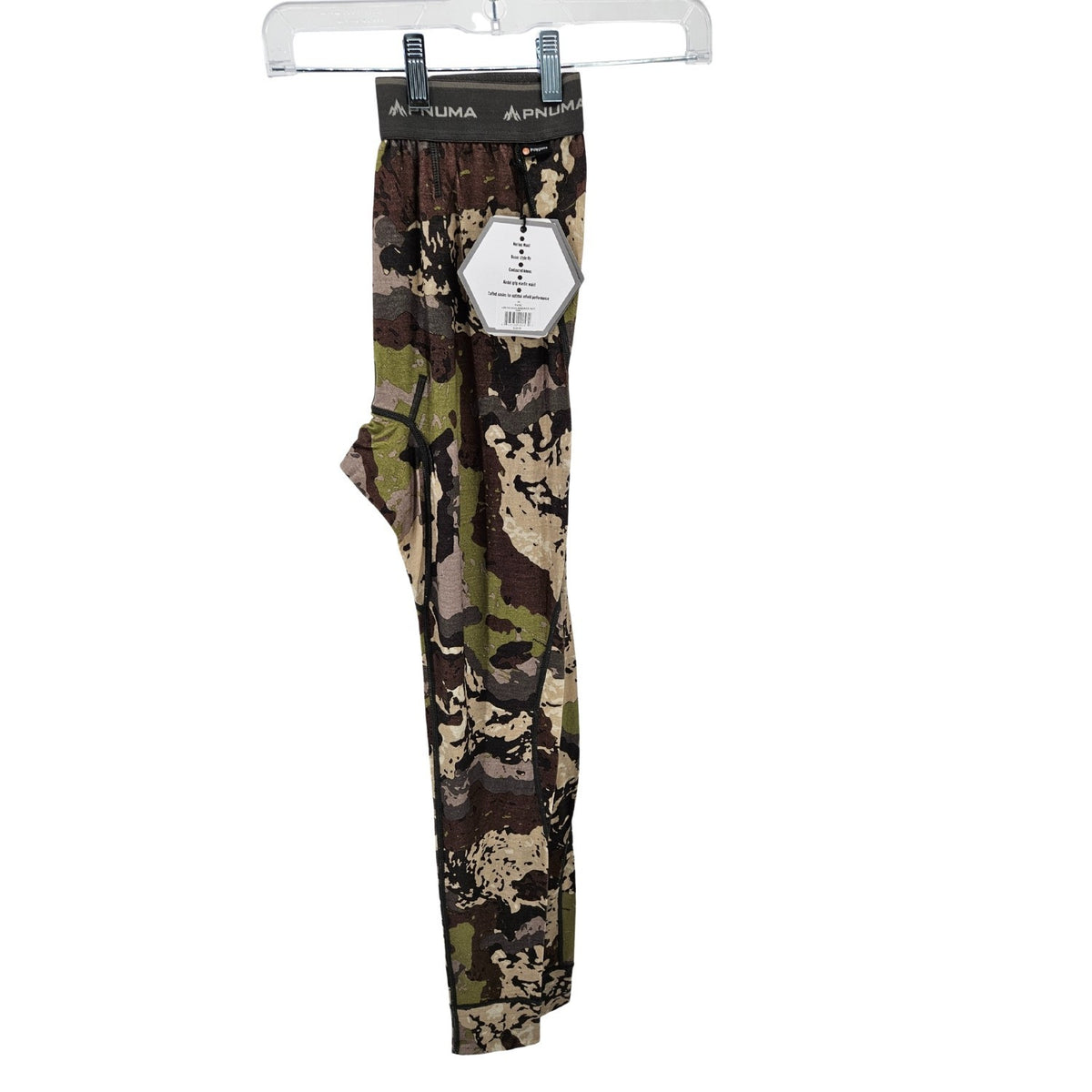 Men's Merino Wool Base Layer Pants - Breathable, Odor-Resistant, Lightweight
