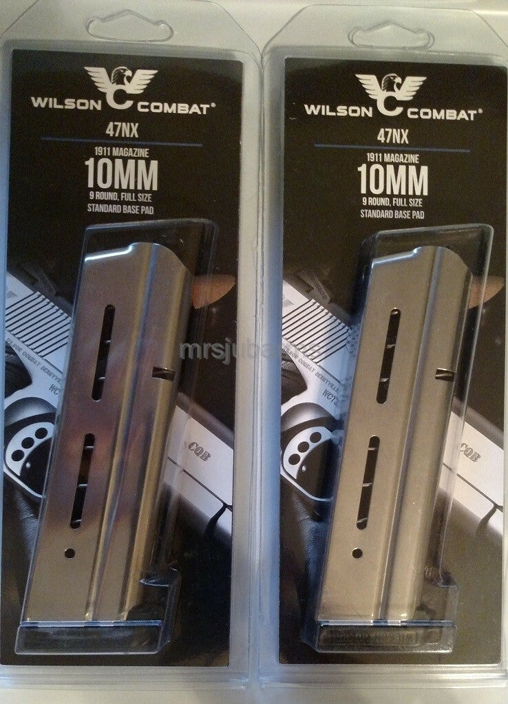 10mm 9-Round Full Size Magazine for 1911 Pistols - Stainless Steel