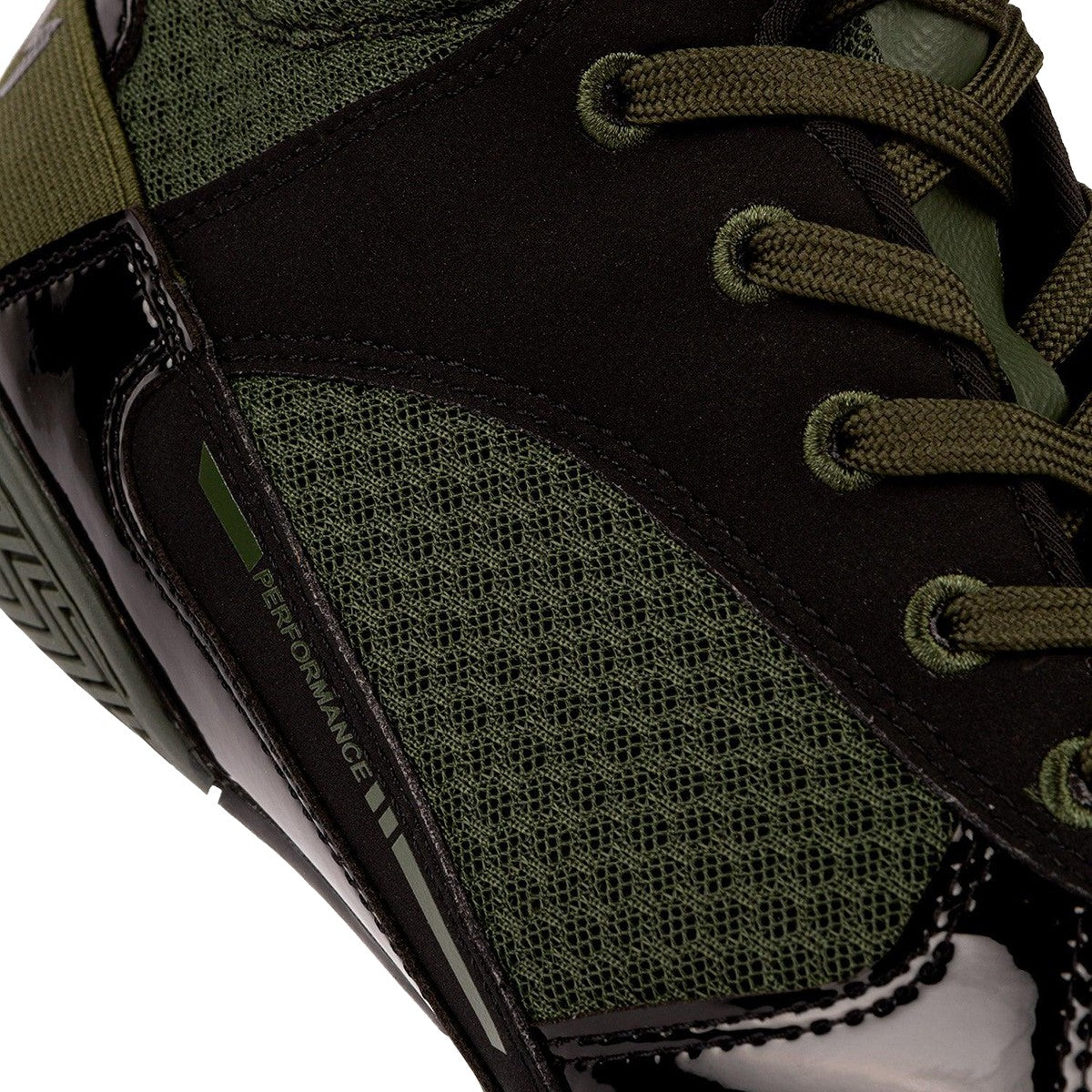 Venum Elite Boxing Shoes Khaki - High-Performance Training Footwear
