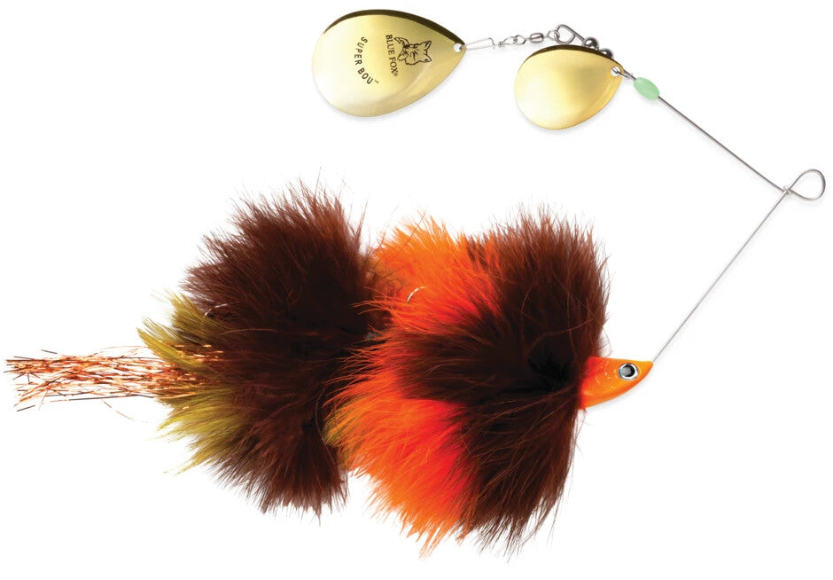 2 oz. Spinnerbait Fishing Lure Multiple Colors - Blue Fox Super Bou Discontinued