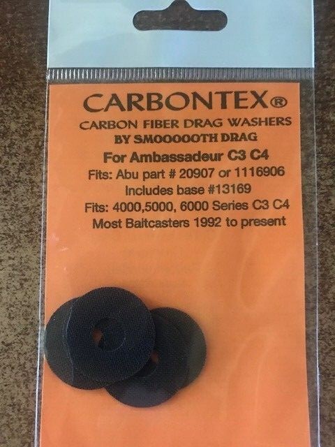 Reinforced Drag Washer Set for Abu Garcia Ambassadeur C3 C4 4000-6000 Reels