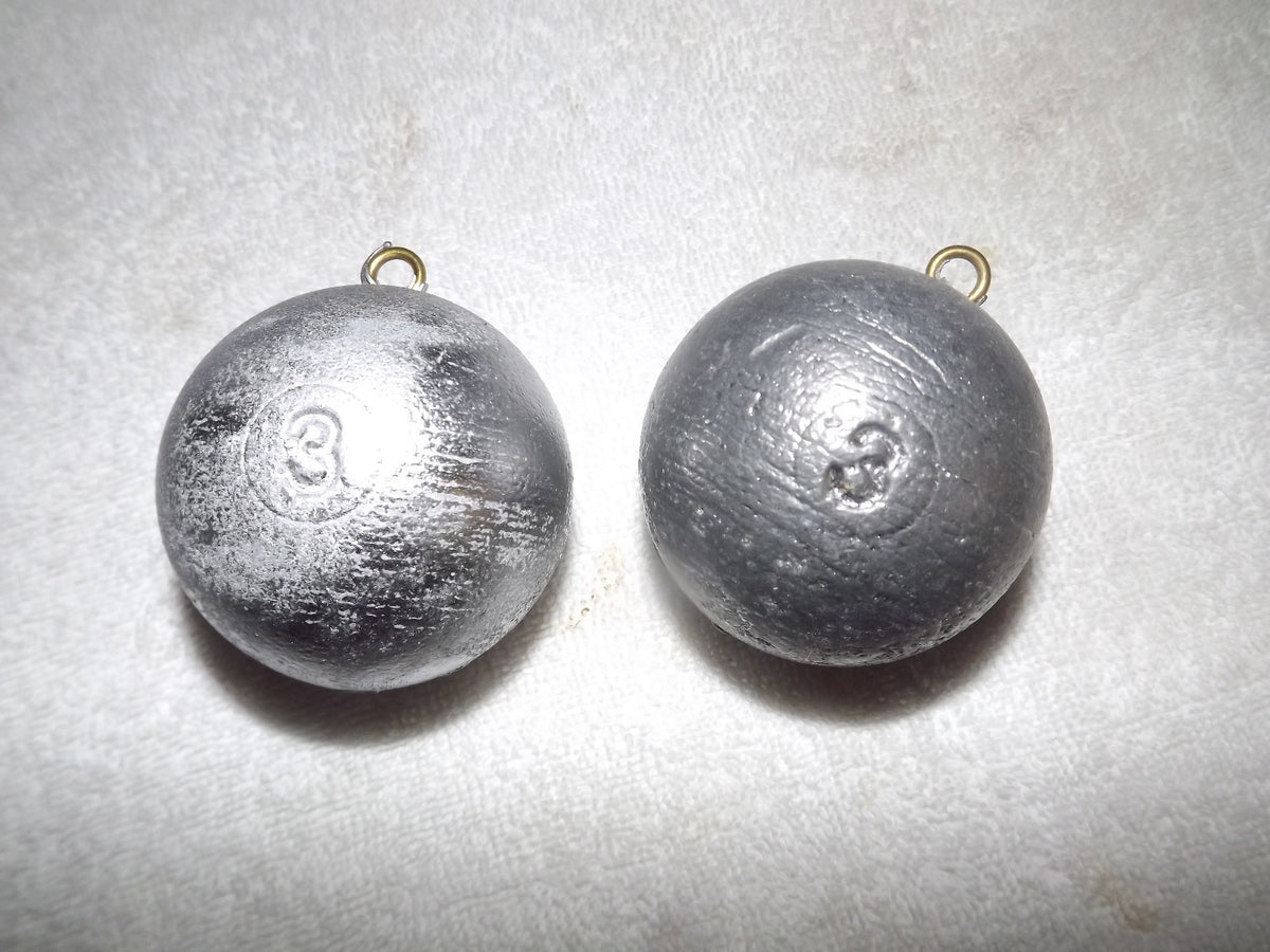 2-3lb Cannon Balls for Fishing & Buoy Weights - Free Shipping