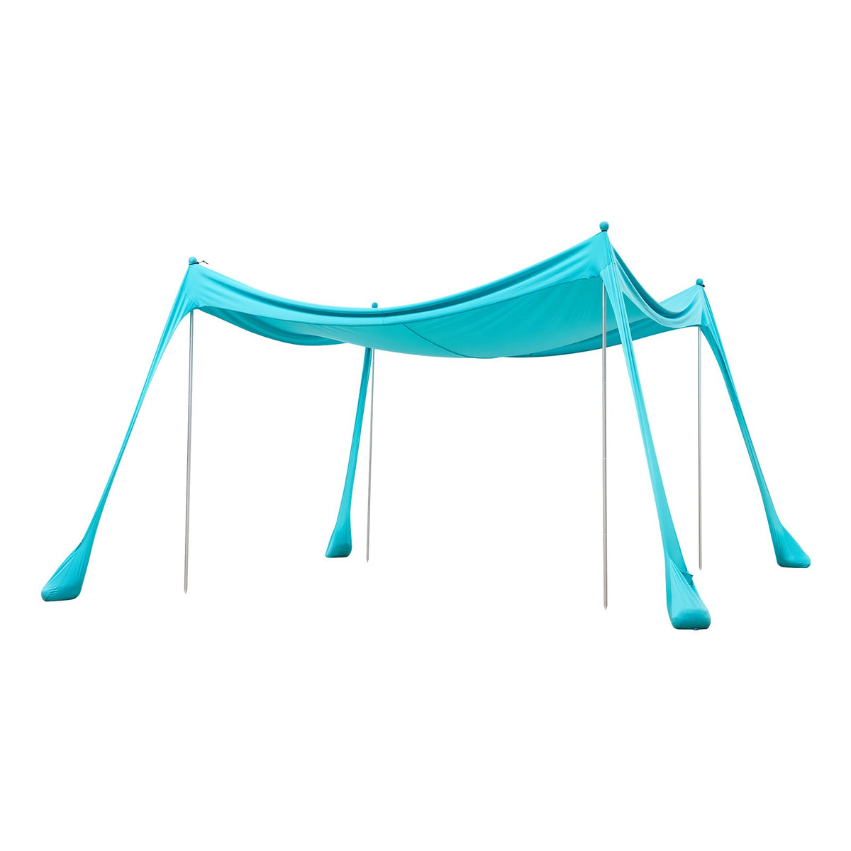 10x10ft Pop Up Beach Tent Sun Shelter UPF 50+ Turquoise Portable Canopy