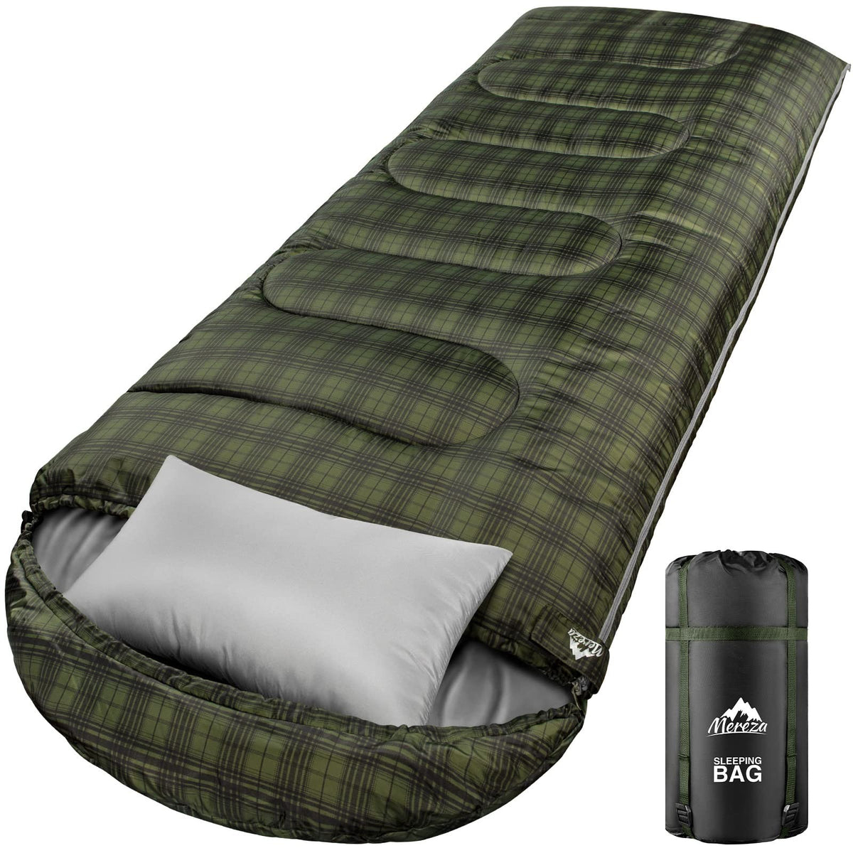 4-Season Winter Sleeping Bag for Adults & Kids - Cold Weather Camping Gear