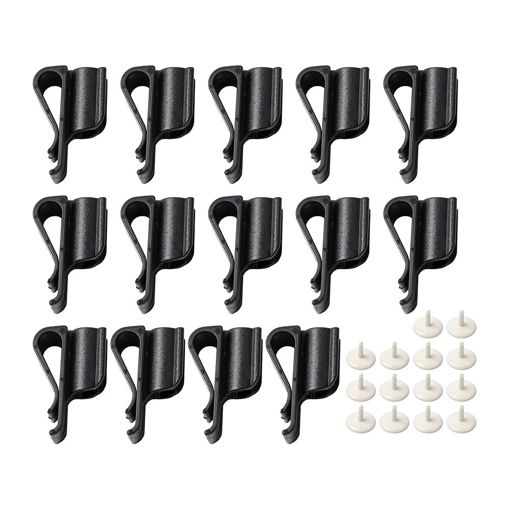 14-Pack Golf Club Organizer Clips Putter Bag Holder Iron Driver Protector
