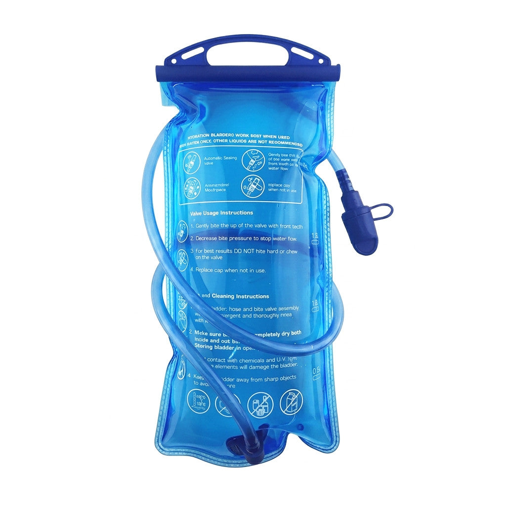 2L Hydration Pack Water Bladder - Leakproof Outdoor Drinking Reservoir