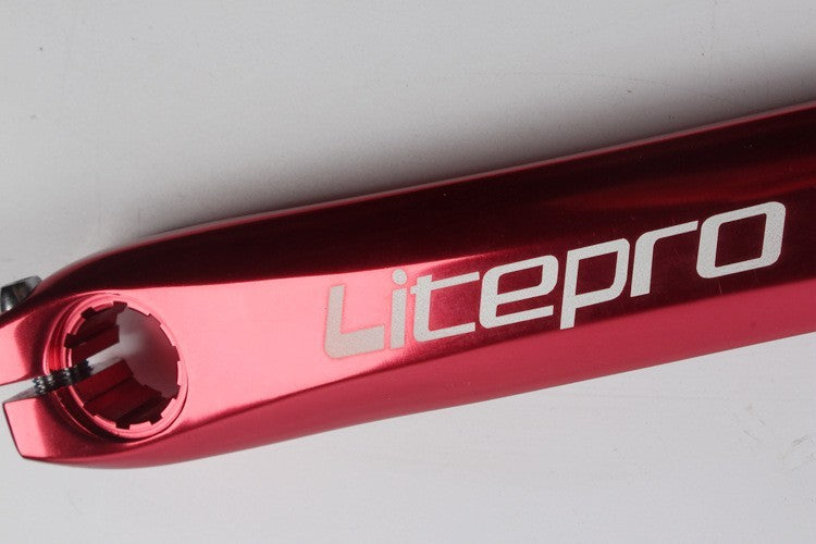 170mm Aluminum Crankset with 130BCD for Folding Road Bikes